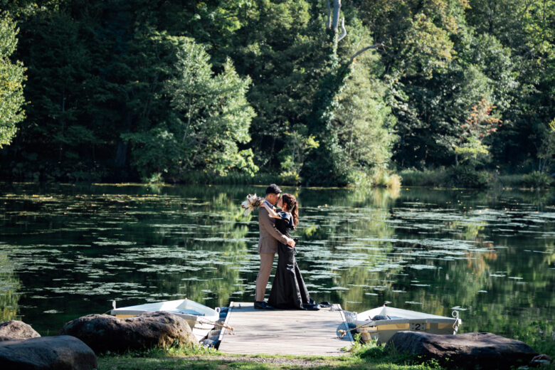 富良野の鳥沼公園でウェディングフォト&オープニングムービー