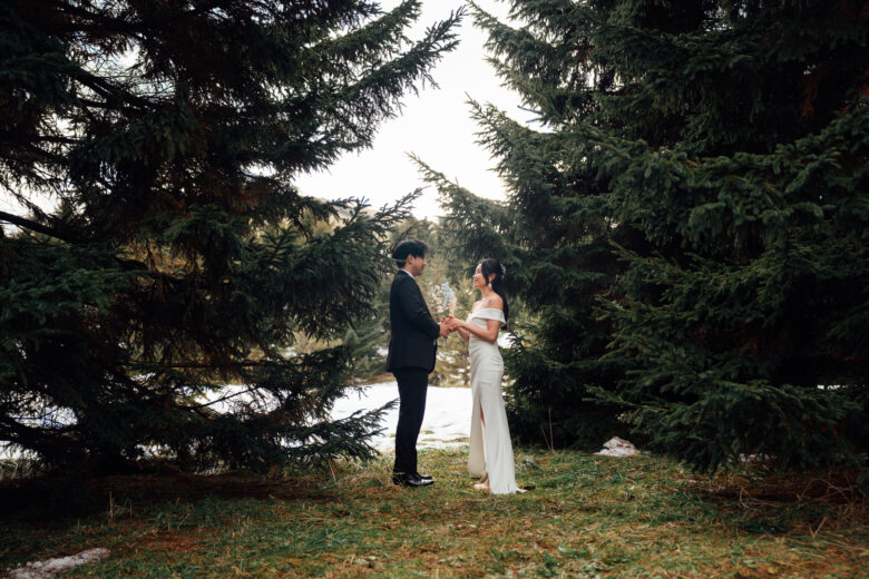 モエレ沼公園でウェディング前撮り