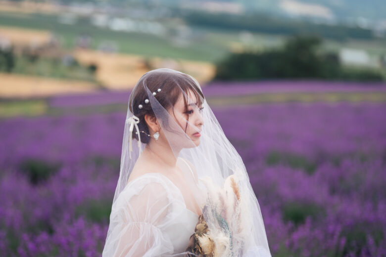 富良野ウェディング・ラベンダー園