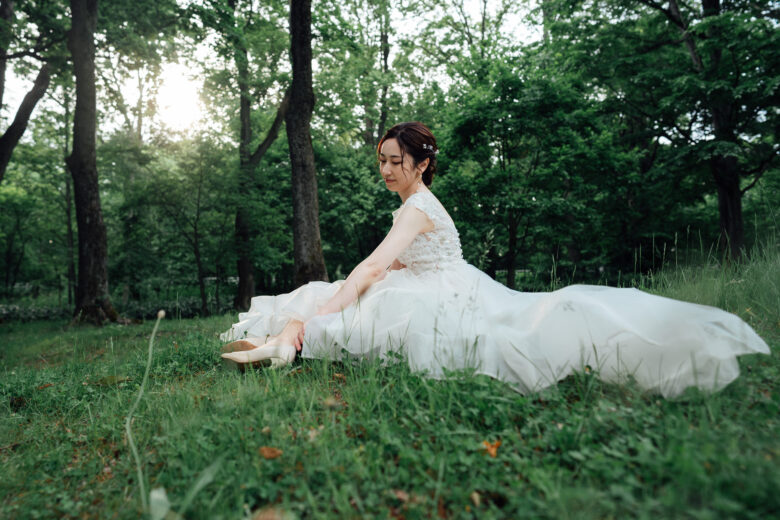 鳥沼公園がきれいなウェディンゴフォト