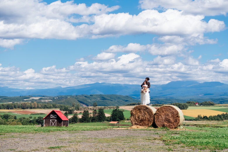 美瑛のファームズ千代田で撮るウェディングフォト&オープニングムービー